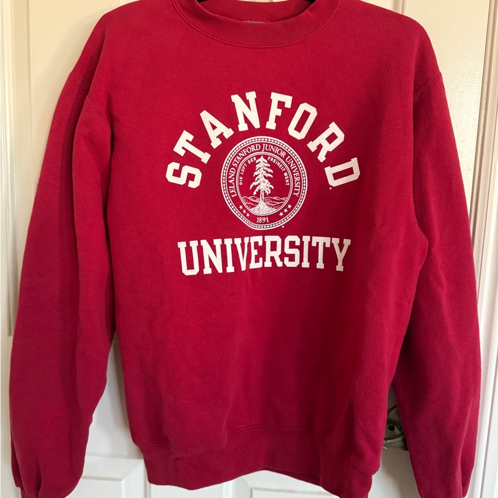 Stanford University Red Crewneck Sweater